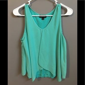 Chiffon tank top blouse